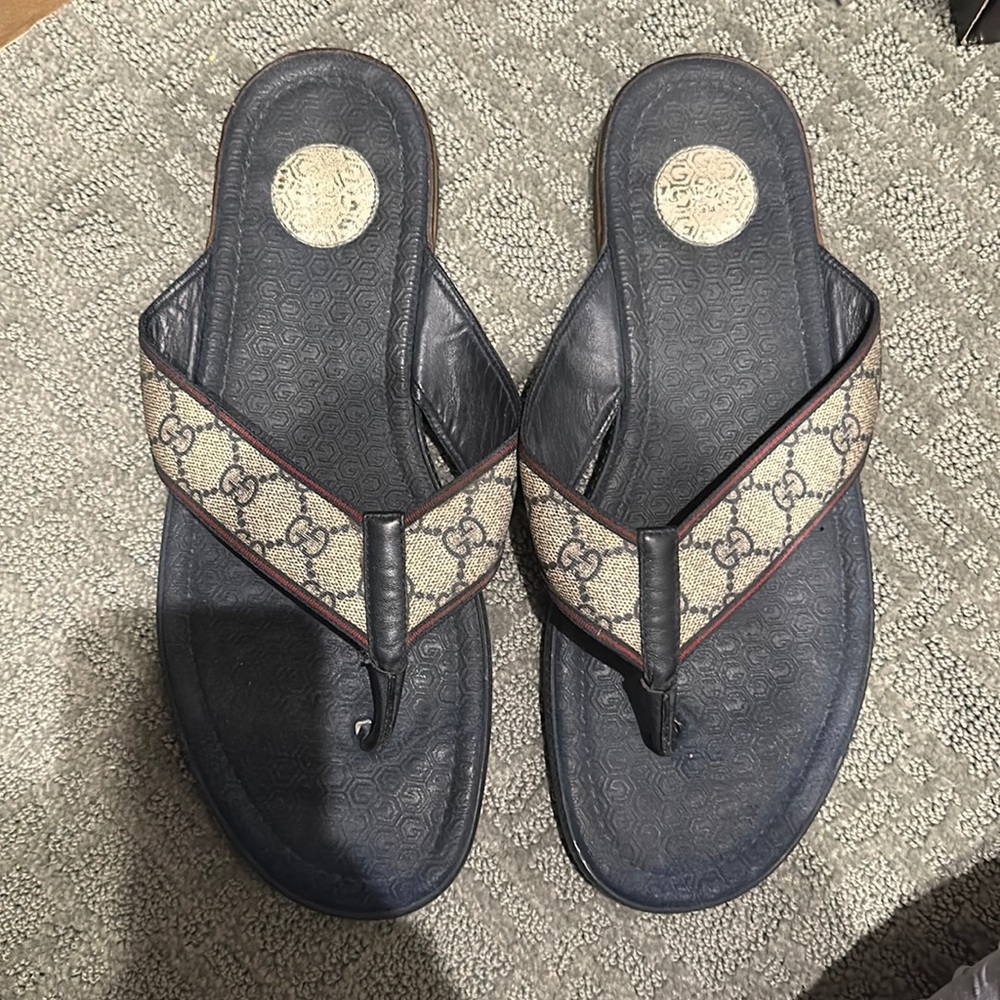 Gucci sandals men size 13